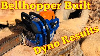 Big Reveal Dyno Results Of The bellhoppersaws Built Holtzfforma 372 Chainsaw [upl. by Atiuqer]