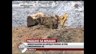 6 patay sa pagguho ng minsahan sa Semirara [upl. by Hoffer]