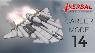 Low Tech Cargo SSTO in KSP Career Mode 14 [upl. by Paton]