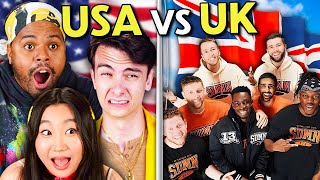 Americans Watch British YouTubers For The First Time Sidemen Max Fosh MrWhoseTheBoss [upl. by Daney]