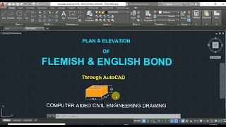 PLAN amp ELEVATION OF FLEMISH BOND [upl. by Maclaine]