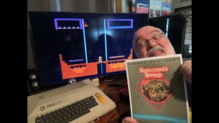 Montezumas Revenge  Atari 800  First Play in DECADES  Retrogaming  XL XE XEGS 400 600 130 [upl. by Streetman]