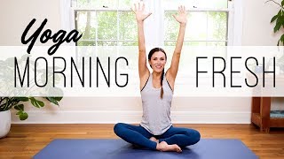 Yoga Morning Fresh  35Minute Morning Yoga  Yoga With Adriene [upl. by Ardnoek]