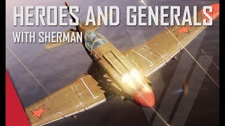 The Fastest Fighter MiG3  Heroes and Generals Gameplay ft The Shermanator [upl. by Nyre27]