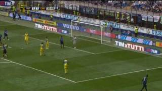 SKY 090510 Inter vs Chievo 43 [upl. by Isaacs]