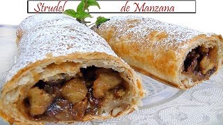 Strudel de Manzana  Receta de Cocina en Familia [upl. by Atekehs]