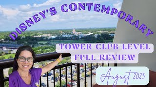 Disneys Ultimate Club Level Experience REVEALED at Contemporary Resort • August 2023 Tour amp Review [upl. by Hsepid]