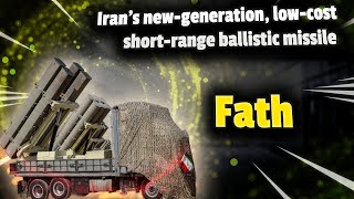 Irans Fath missile Compact precisionstrike [upl. by Notyalk]