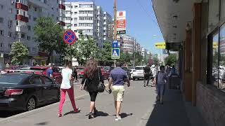 Bulevardul Ion Mihalache Trafic in Bucuresti Iulie 2019 timelessproject [upl. by Limoli]