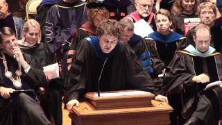 2010 Convocation Remarks from Martin Hipsky PhD Associate Dean for FirstYear Students [upl. by Harad]