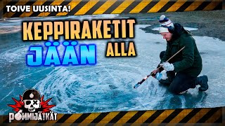 Keppiraketit jään alla video  lopun extra klippi [upl. by Nomrah]