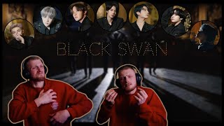 BTS Black Swan Official MV Reaction amp MV meaning explained Is that how they felt [upl. by Karwan982]