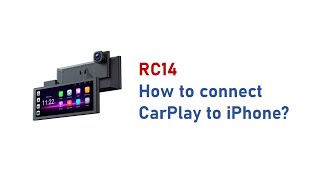 RC14 CarPlay How to connect CarPlay to iPhone [upl. by Cirtemed]