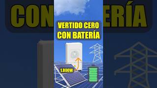 Batería y Vertido Cero Control Total de tu Autoconsumo Solar [upl. by Leahcimnaes]