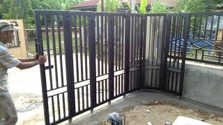 Pintu pagar sliding door [upl. by Anreval]