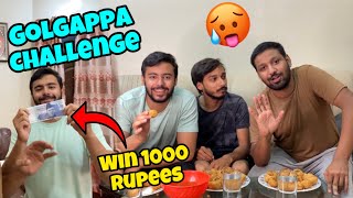 GOLGAPPA EATING CHALLENGE  WINNING PRIZE 1000 RUPEES  WAQAS VLOGs🥵 [upl. by Cai770]