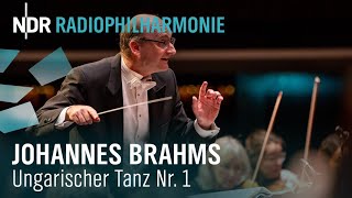 Johannes Brahms Ungarischer Tanz Nr 1 gMoll  Andrew Manze  NDR Radiophilharmonie [upl. by Myriam]