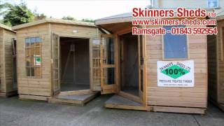 Skinners Sheds  Wyevale Garden Centre in Ramsgate Kent [upl. by Pettifer289]