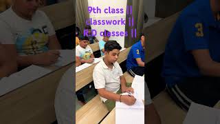 Maths work  9th class  RD classes [upl. by Lladnew]