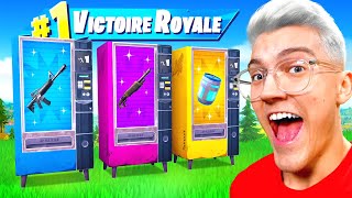 DISTRIBUTEUR SEULEMENT CHALLENGE sur FORTNITE [upl. by Ocin180]