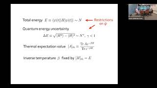 Quantum Chaos and the Foundations of Statistical Mechanics by Dr Mark Srednicki [upl. by Areyk]