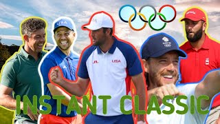 The Olympic Men’s Golf Final was INSANE [upl. by Aiekat360]