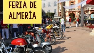 Salida de motos antiguas Feria de Almeria 2014 [upl. by Jack902]