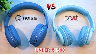 Noise Two vs Boat Rockerz 450 Pro  Best Headphone Under ₹1500🔥 [upl. by Eenolem]