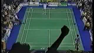 Mia Audina Vs Zhang Ning Uber Cup Final 1994 part 1 [upl. by Otes219]