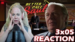 CHUCK GETS BURNED  Better Call Saul 3x5 Reaction and Review  First time watching [upl. by Yticilef]