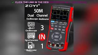 ✔️Multiinstrument dualchannel oscilloscope ZT703S multifun [upl. by Nylynnej103]