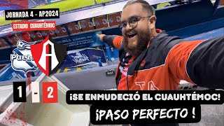 PUEBLA VS ATLAS 12  ¡SE ENMUDECIÓ EL CUAUHTÉMOC  J4 AP24 [upl. by Assilen]