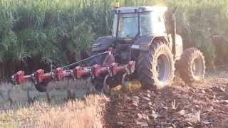 massey ferguson 8130 ploughing [upl. by Cook]