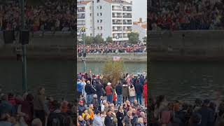 Ambiance du chenal Vendée Globe 2024 [upl. by Crudden308]