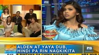 UH barkada wishes Alden and Yaya Dub will meet already  Unang Hirit [upl. by Kihtrak]