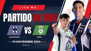 🔴 MONTERREY VS LEON EN VIVO Y EN DIRECTO  LIGA MX APERTURA 2024 [upl. by Emanuel]