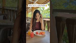 Jab girlfriend biwi ban jati hai😂🤣 niketimsy ytshortsindia girlfriends wife funnyvideo shorts [upl. by Angele]