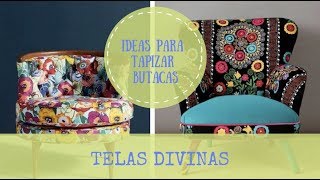 IDEAS PARA TAPIZAR BUTACAS ⭐⭐⭐⭐⭐ [upl. by Lareneg]