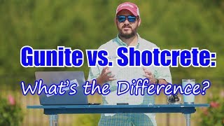 Gunite vs Shotcrete Whats the Difference [upl. by Megan]