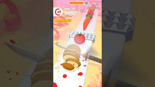 Food Slicer Game video Level 124shortvideo games sportsgameshort [upl. by Bogey]