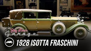 Nethercutt’s 1928 Isotta Fraschini Landaulet Type 8A  Jay Lenos Garage [upl. by Ivah]