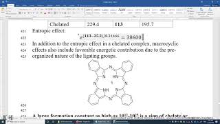 7 14 Chelate and Macrocyclic Effects [upl. by Wehtta]