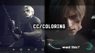 CCCOLORING Tutorial  Alight Motion [upl. by Cristoforo]