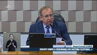 Urnas eletrônicas confiabilidade do sistema será debatida na Comissão Senado do Futuro [upl. by Yngiram]