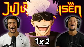 GOJO vs SUKUNA  Jujutsu Kaisen  1x2 REACTION [upl. by Teresa811]