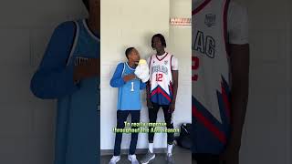 Moustapha Diop amp Maximo Adams SHINE in Underclassman AllAmerican Game  Post Game Interviews [upl. by Reena]