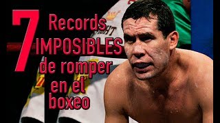 7 Records IMPOSIBLES de romper en el Boxeo [upl. by Netsreik]