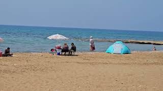 Northern Cyprus Kyrenia Beach Северный Кипр [upl. by Sitruc158]