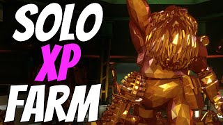 The Secret to Getting 800 XP PER MINUTE as a SOLO Player in Deep Rock Galactic [upl. by Eninnaj]