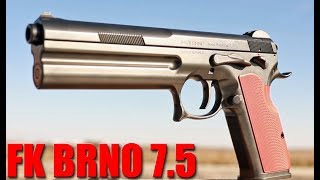 FK BRNO 75 Field Pistol Full Review 2000 FPS From A Handgun [upl. by Neall]